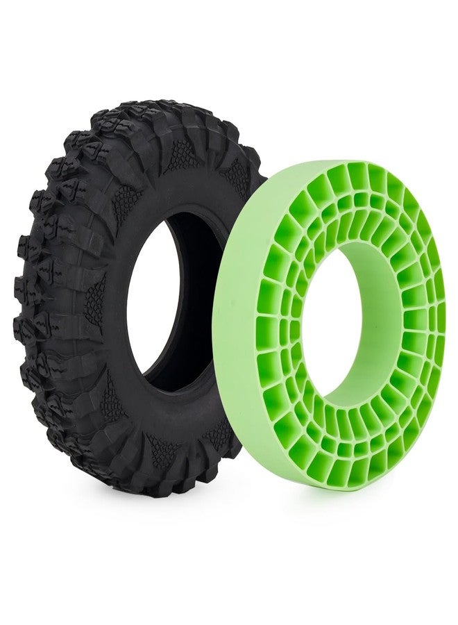 G.T.R RC Silicone Rubber Insert Foam for 132-134mm (5.25" OD) 2.2" Tires (Green 4pcs) - Image 3